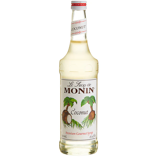 Monin Coconut Syrup 750ml (25.4oz)